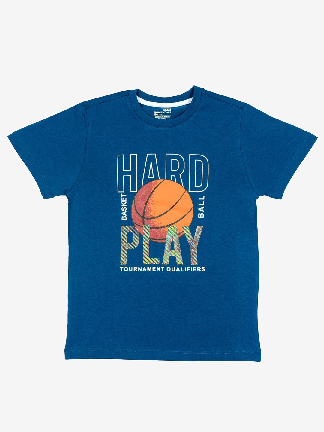 

Bodycare Boys Graphic Printed Round Neck Cotton T-shirt, Blue