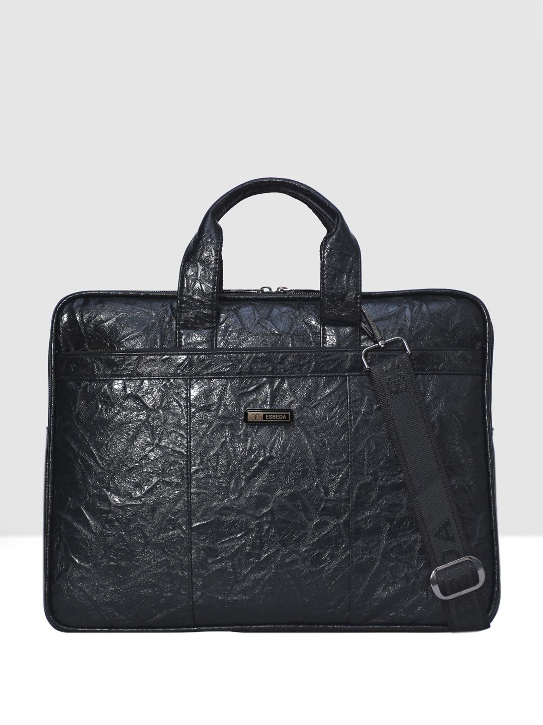 

ESBEDA Unisex 16 Inch Laptop Bag With Detachable Sling Strap, Black