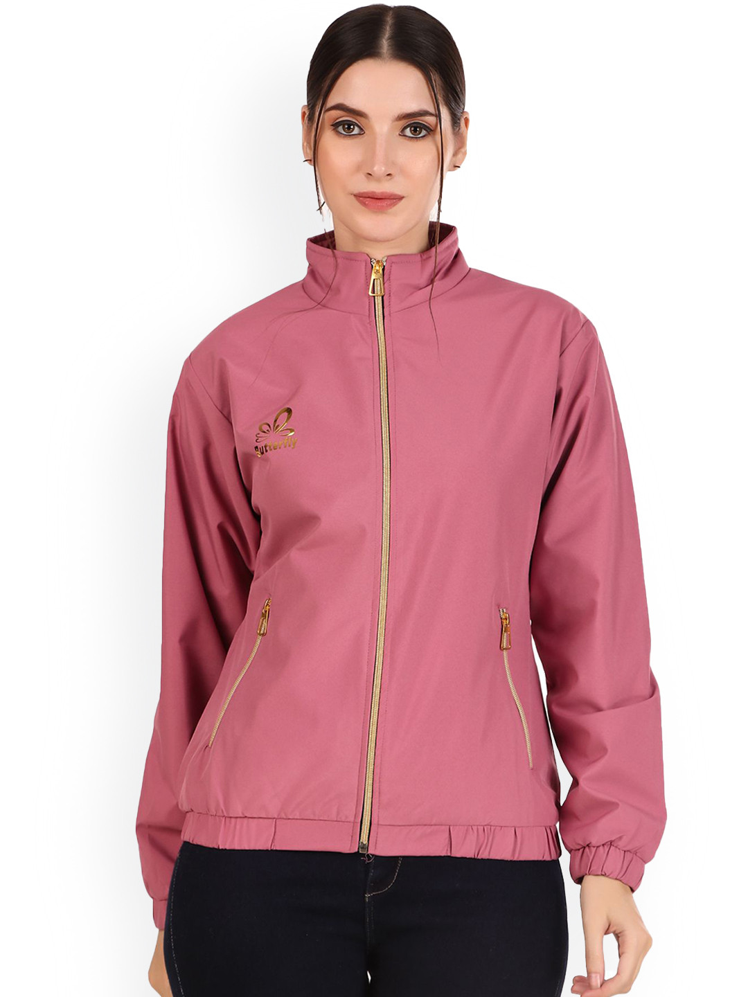 

BARSTOW Women Windcheater Longline Outdoor Tailored Jacket, Purple