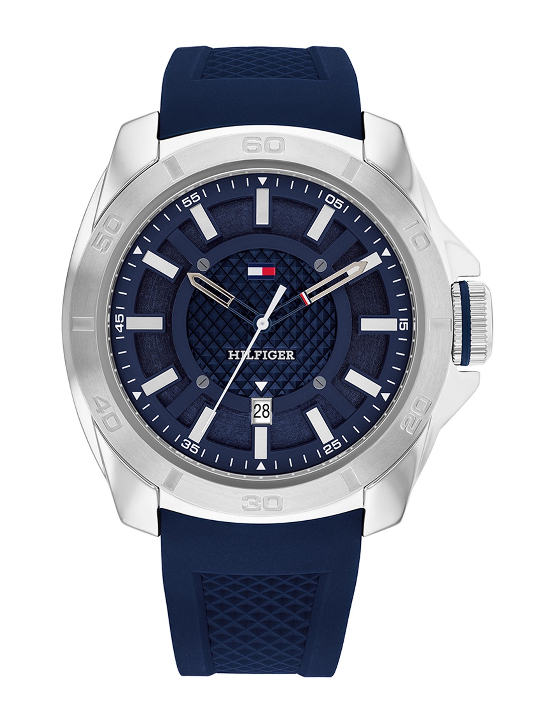

Tommy Hilfiger Men Dial & Bracelet Style Straps Analogue Watch TH1792134, Blue