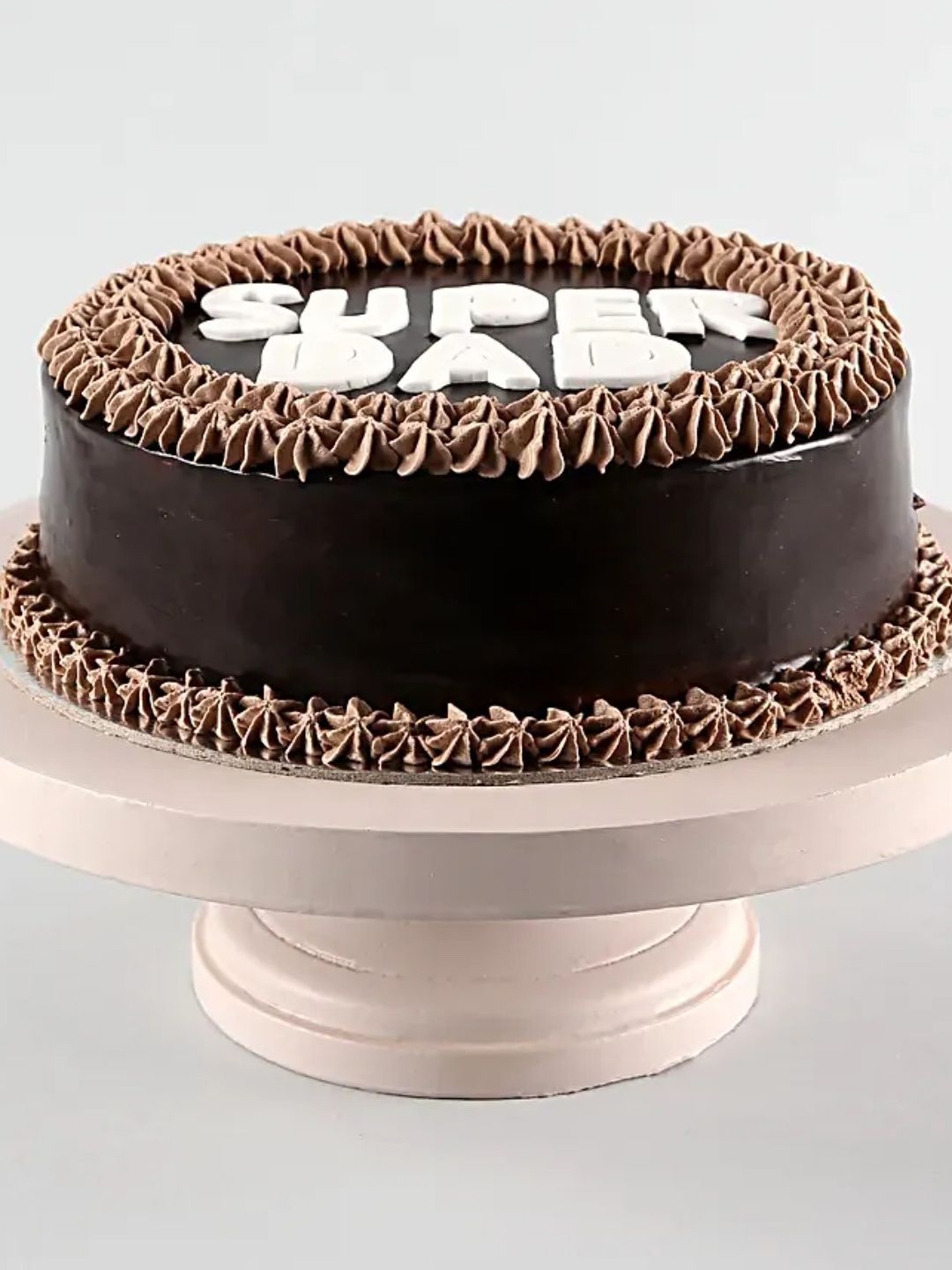

fnp Chocolate Flavor Eggless Round Cake- 500gms, Brown