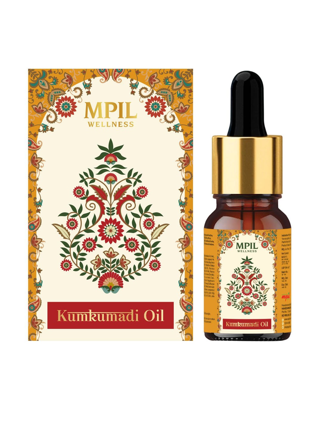 

MPIL WELLNESS Kumkumadi Oil With Saffron - 35ml, Yellow