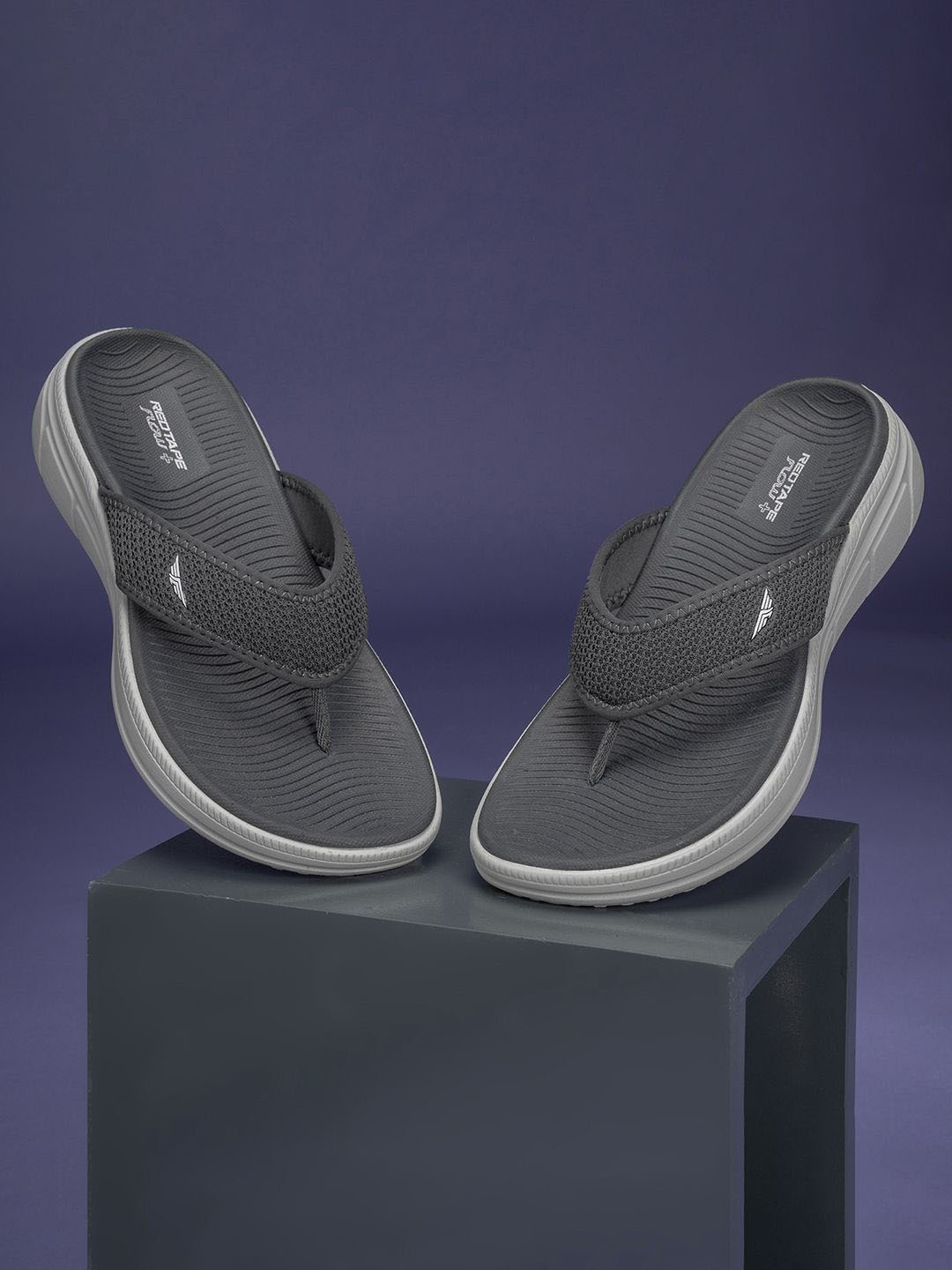

Red Tape Thong Flip-Flops, Grey