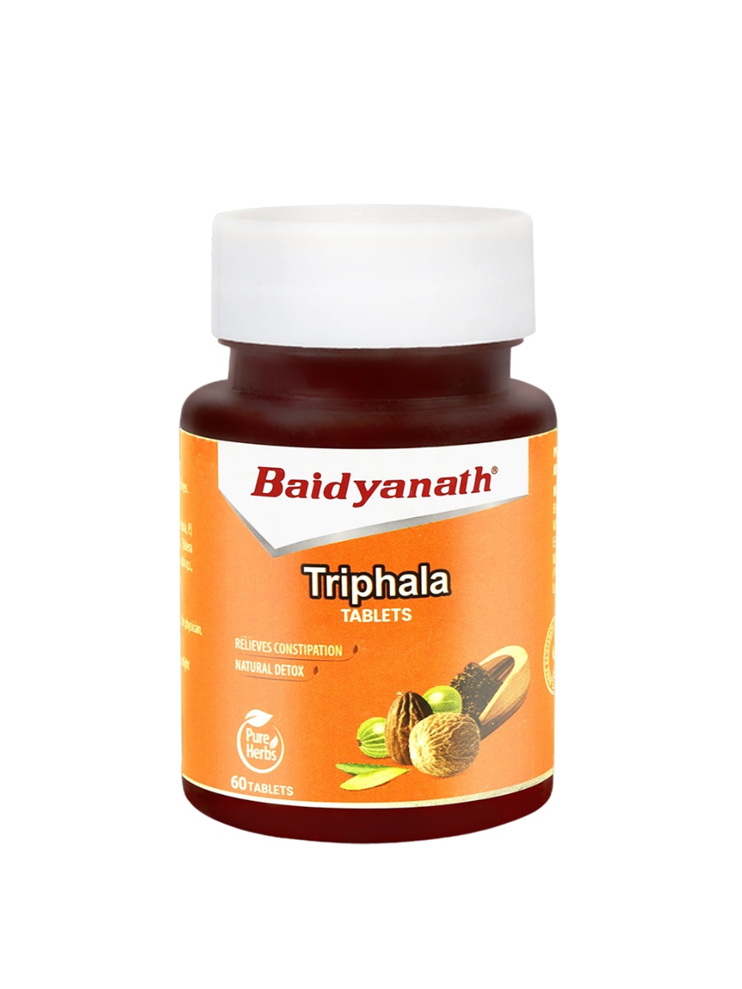 

Baidyanath Triphala Tablets - 60 Tablets, Orange