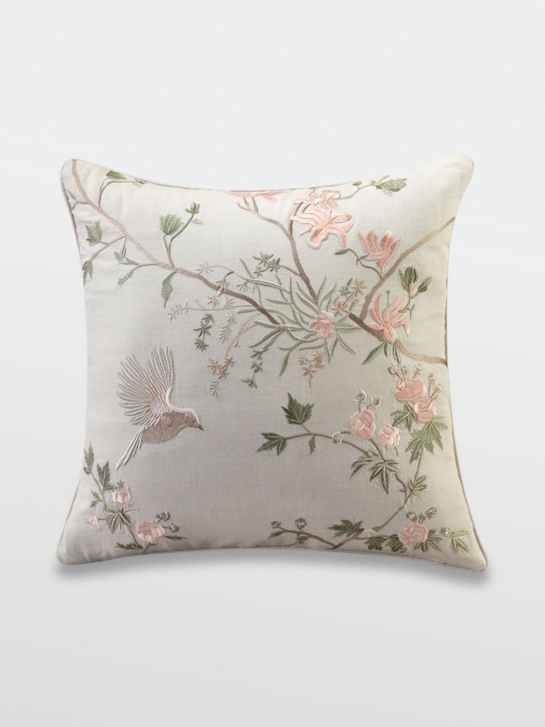 

Mirooh Off White Printed Pre Filled Cushions