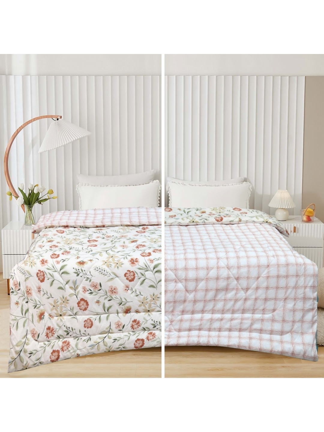 

Supreme Home Collective White AC Room 300 GSM Double Bed Comforter