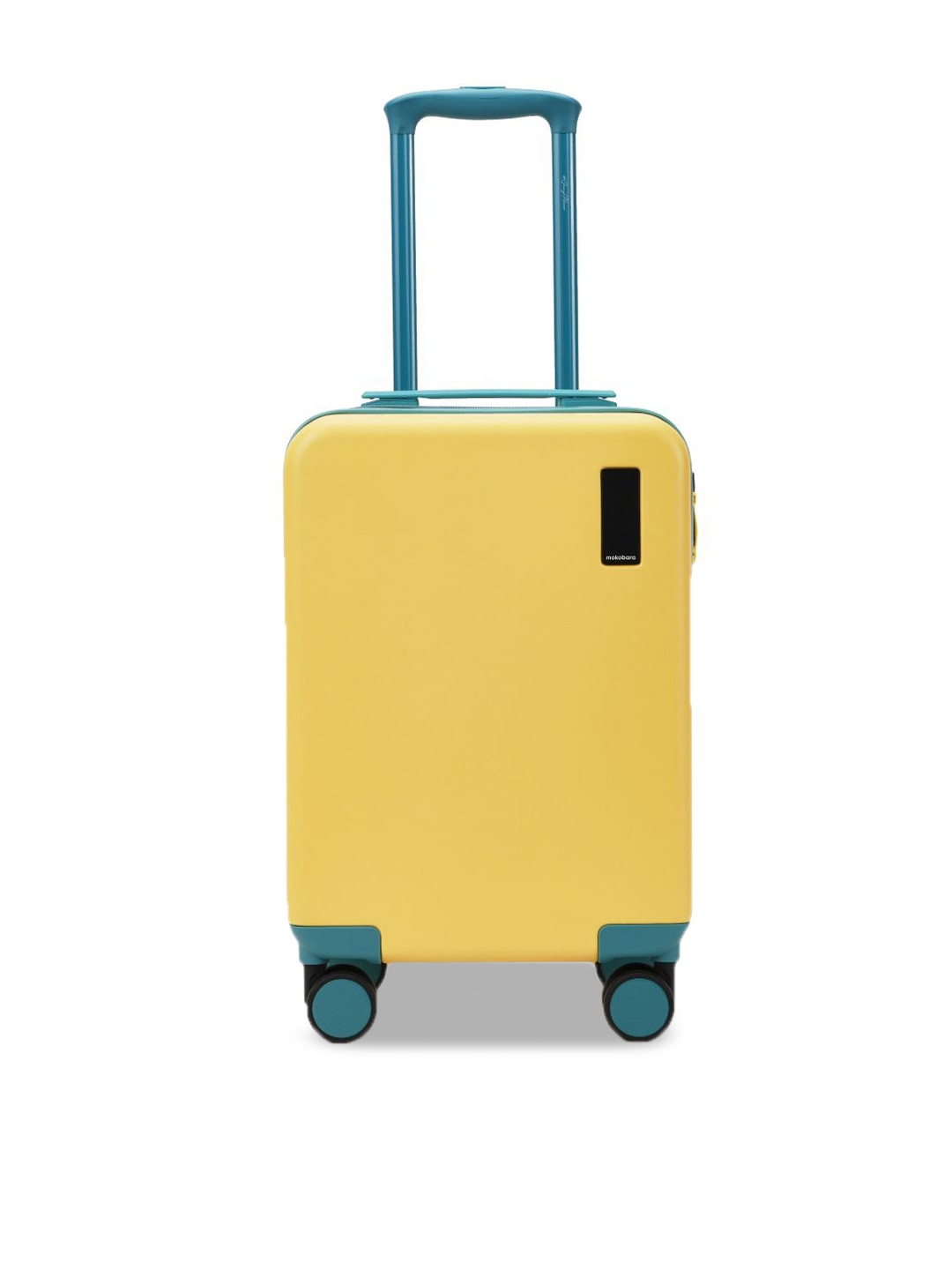 

MOKOBARA Kids Hard-Sided Medium Trolley Suitcase, Yellow