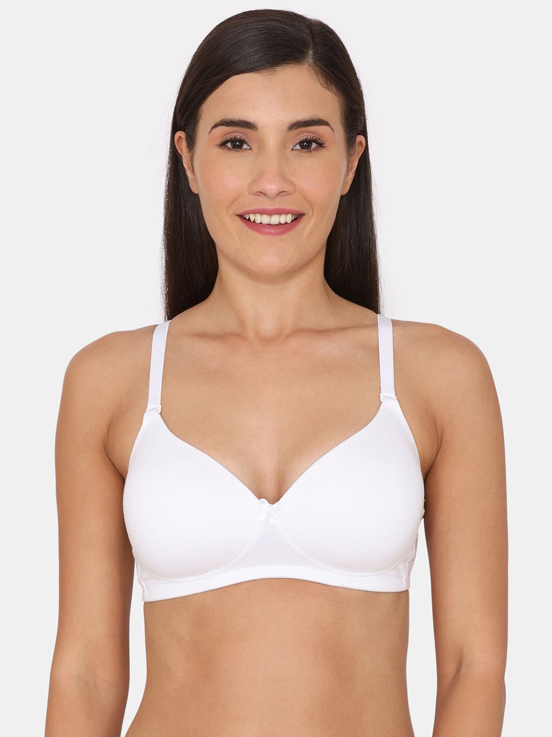 

Rosaline by Zivame Bra Medium Coverage Lightly Padded, White