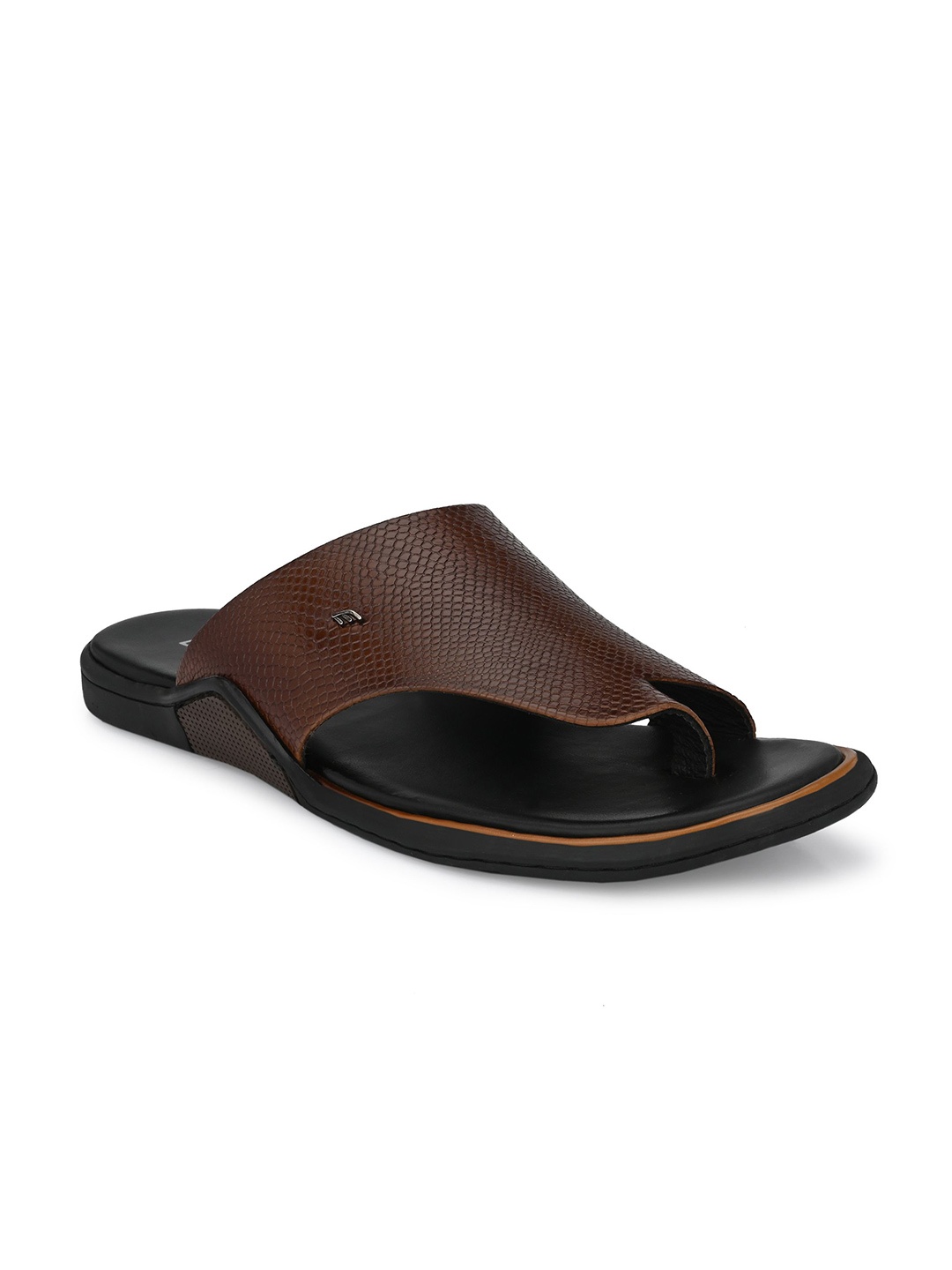 

Egoss Men Leather Comfort Sandals, Brown