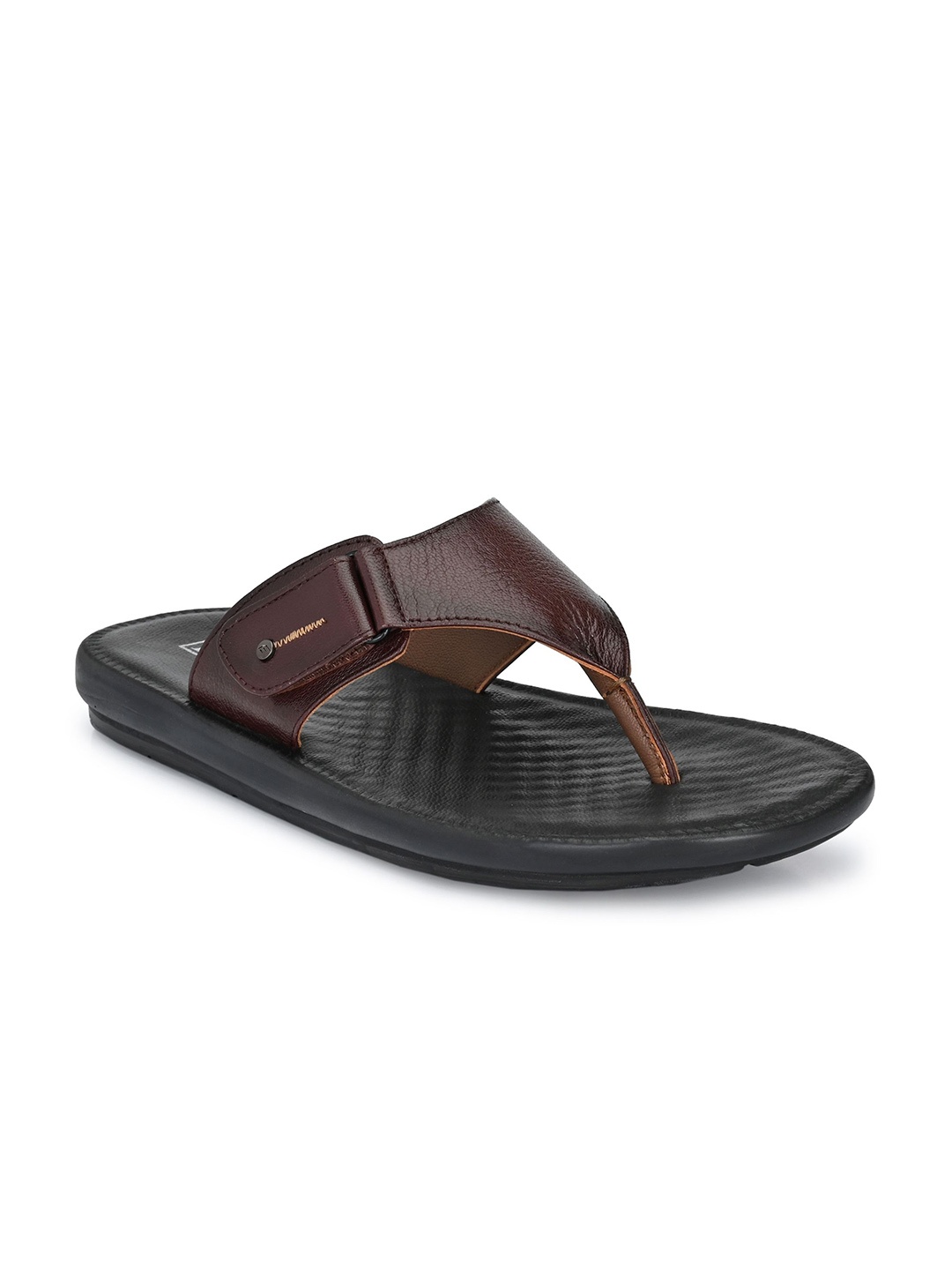 

Egoss Men Leather Comfort Sandals, Brown