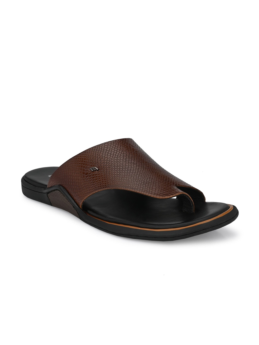 

Egoss Men Leather Comfort Sandals, Brown