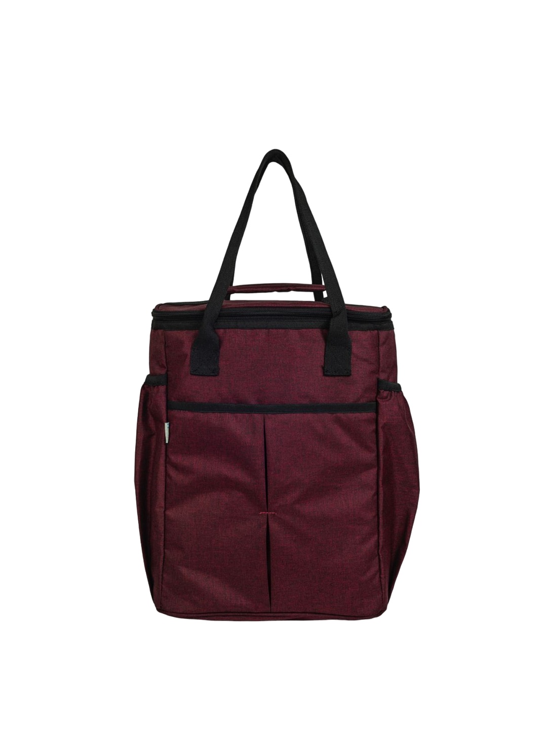 

HOOM Solid Insulated Lunch bag Travel Accessory, Burgundy