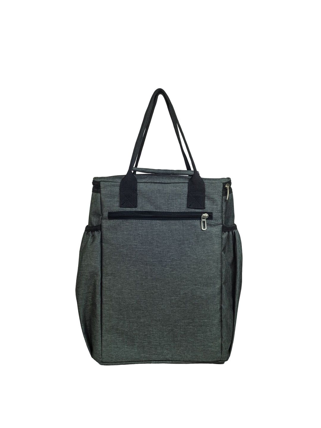 

HOOM Textured Insulated Lunch bag, Grey melange