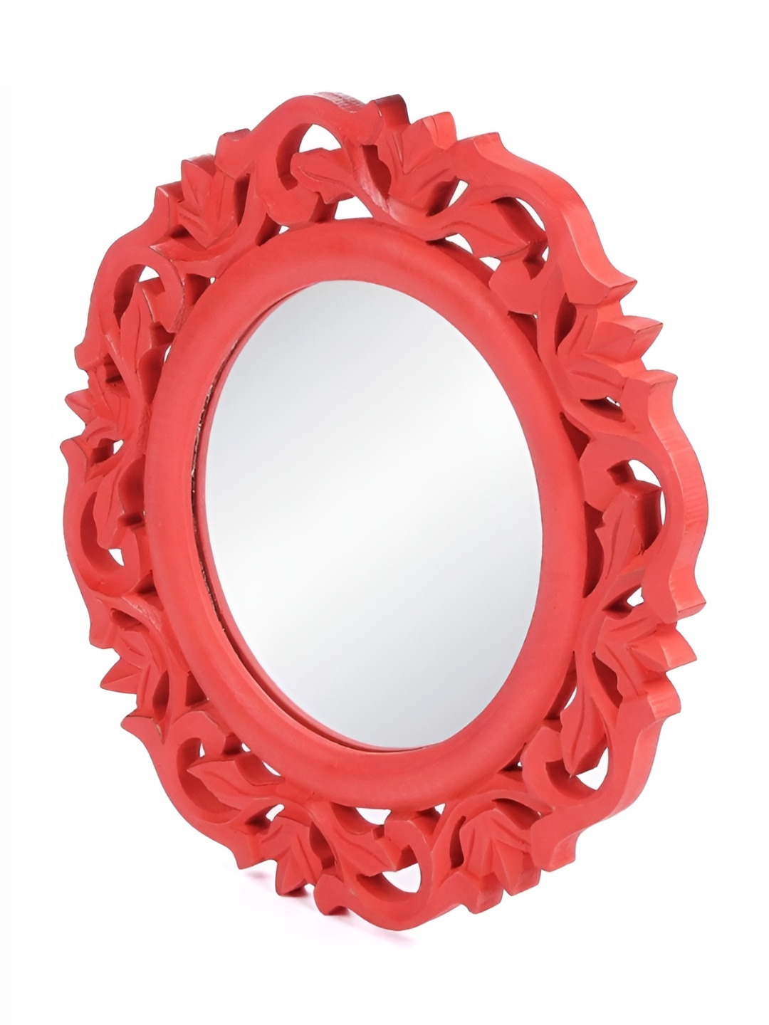 VAS collection home Red Textured Wood Wall Decor