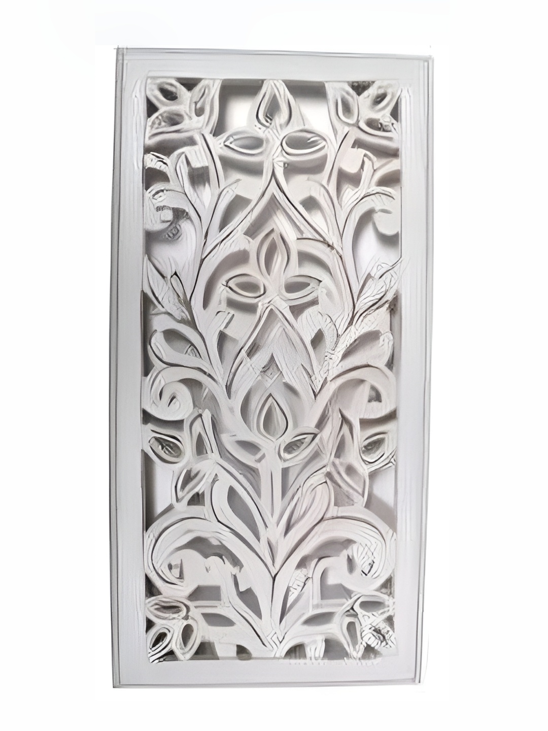 

VAS collection home White Textured Wooden Wall Decor