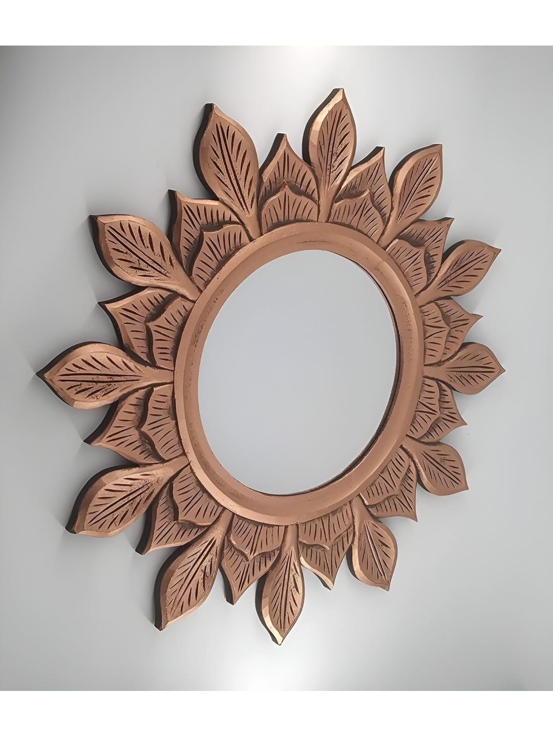 VAS collection home Brown Textured Wooden Wall Decor