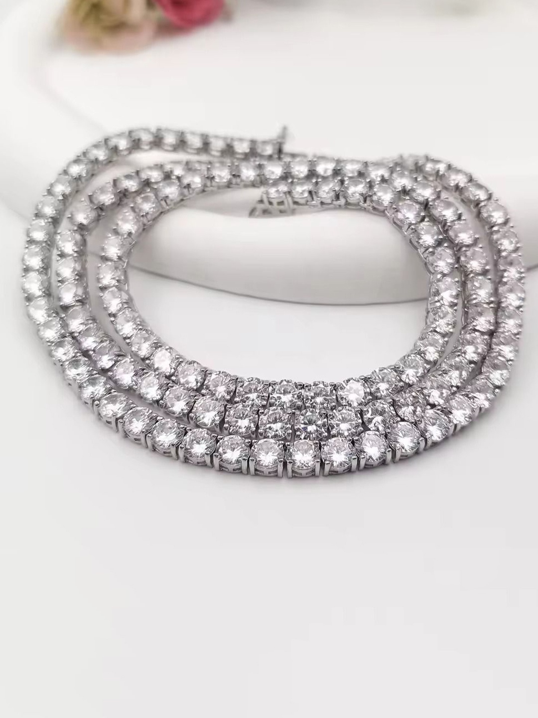 

MEENAZ Men Silver-Plated Chain