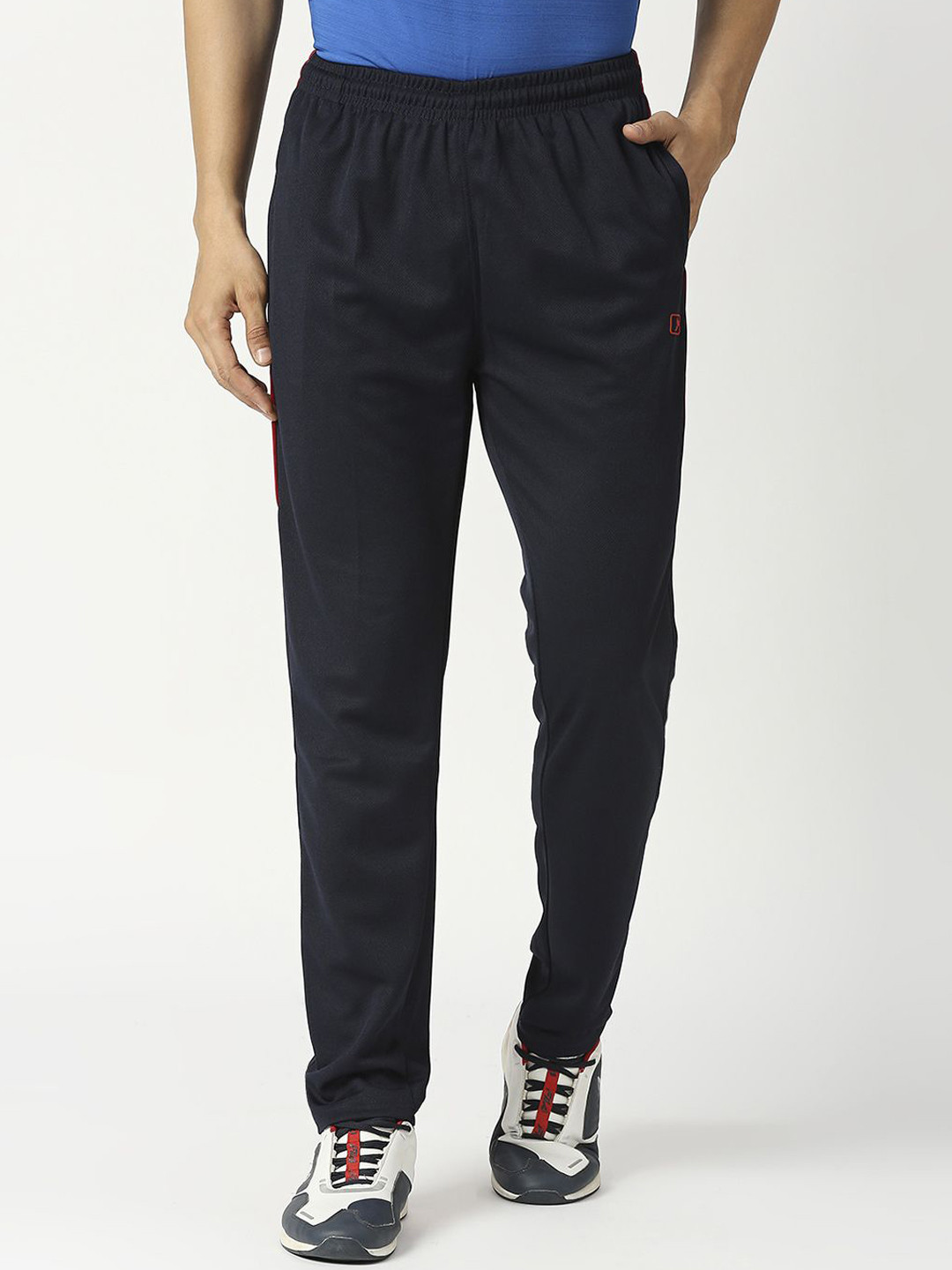 

Black Panther Men Mid Rise Track Pants, Navy blue