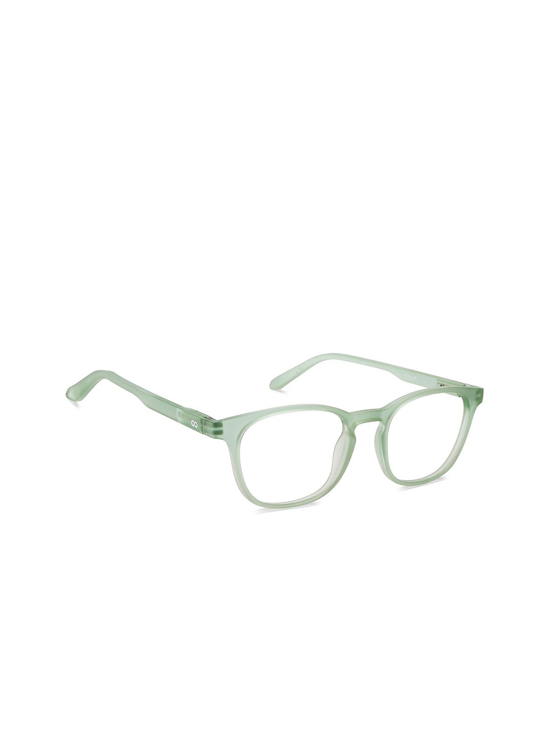

Lenskart HUSTLR Unisex Full Rim Wayfarer Frames, Green