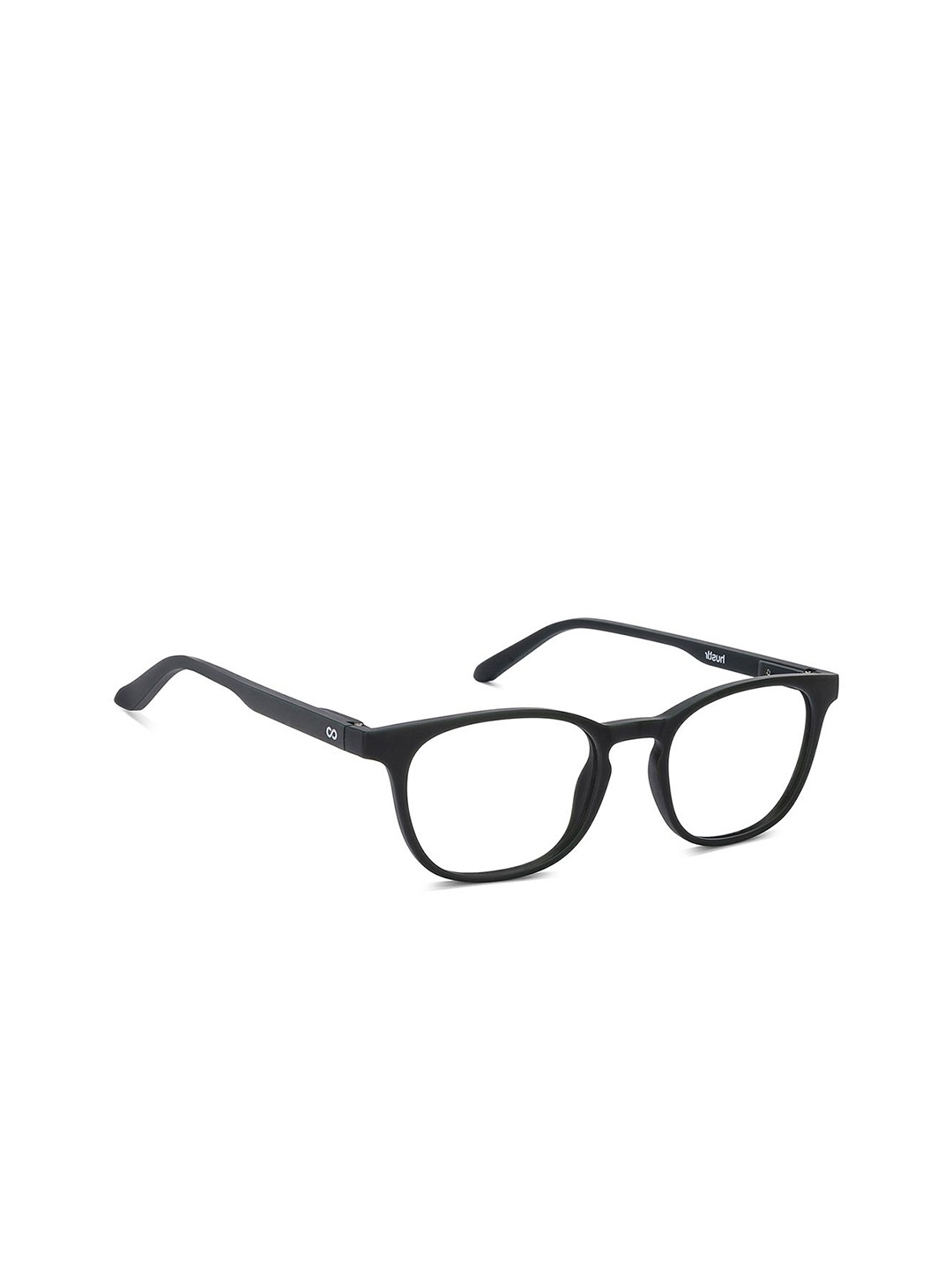 

Lenskart HUSTLR Unisex Full Rim Wayfarer Frames, Olive