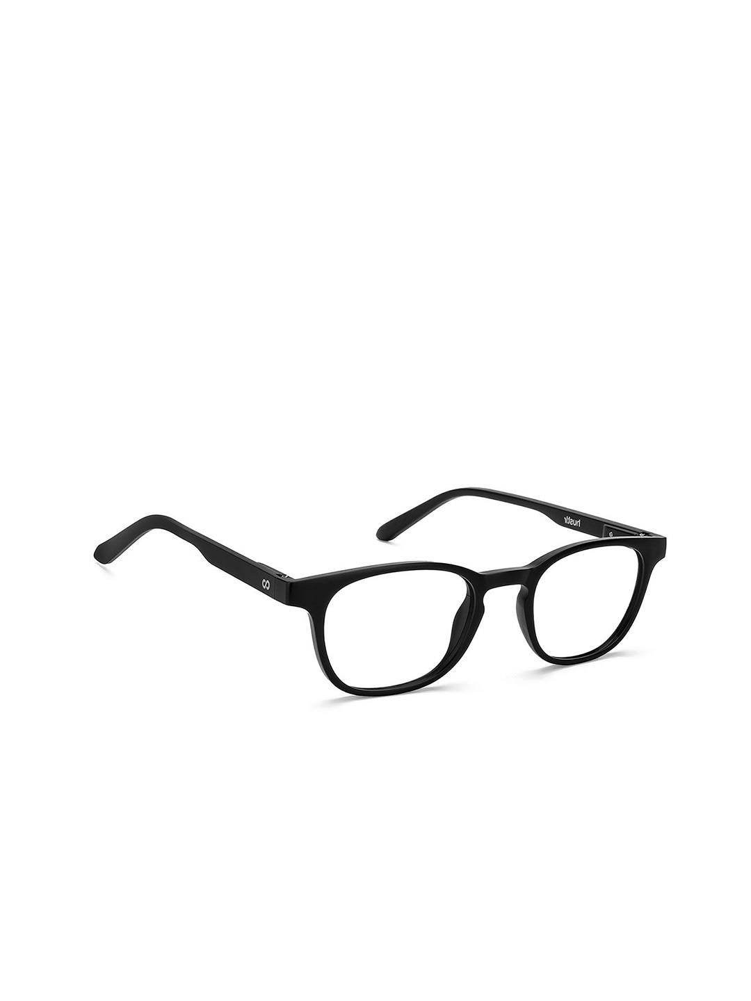 

Lenskart HUSTLR Unisex Full Rim Wayfarer Frames, Black