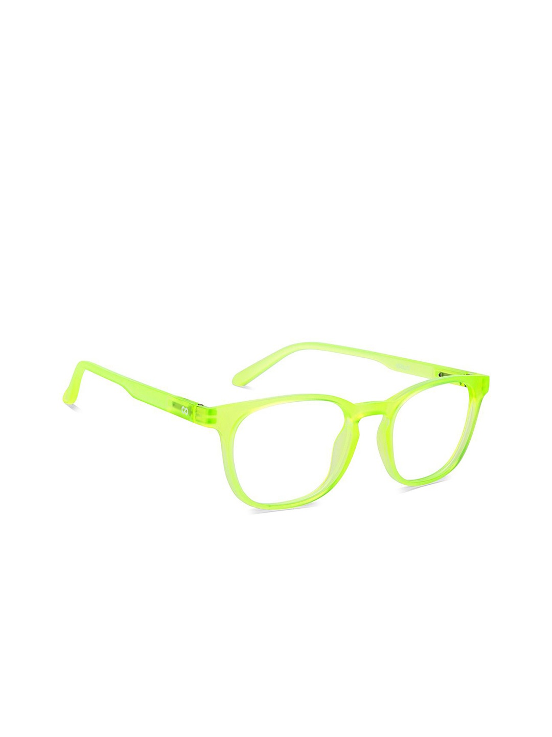 

Lenskart HUSTLR Unisex Full Rim Wayfarer Frames, Green