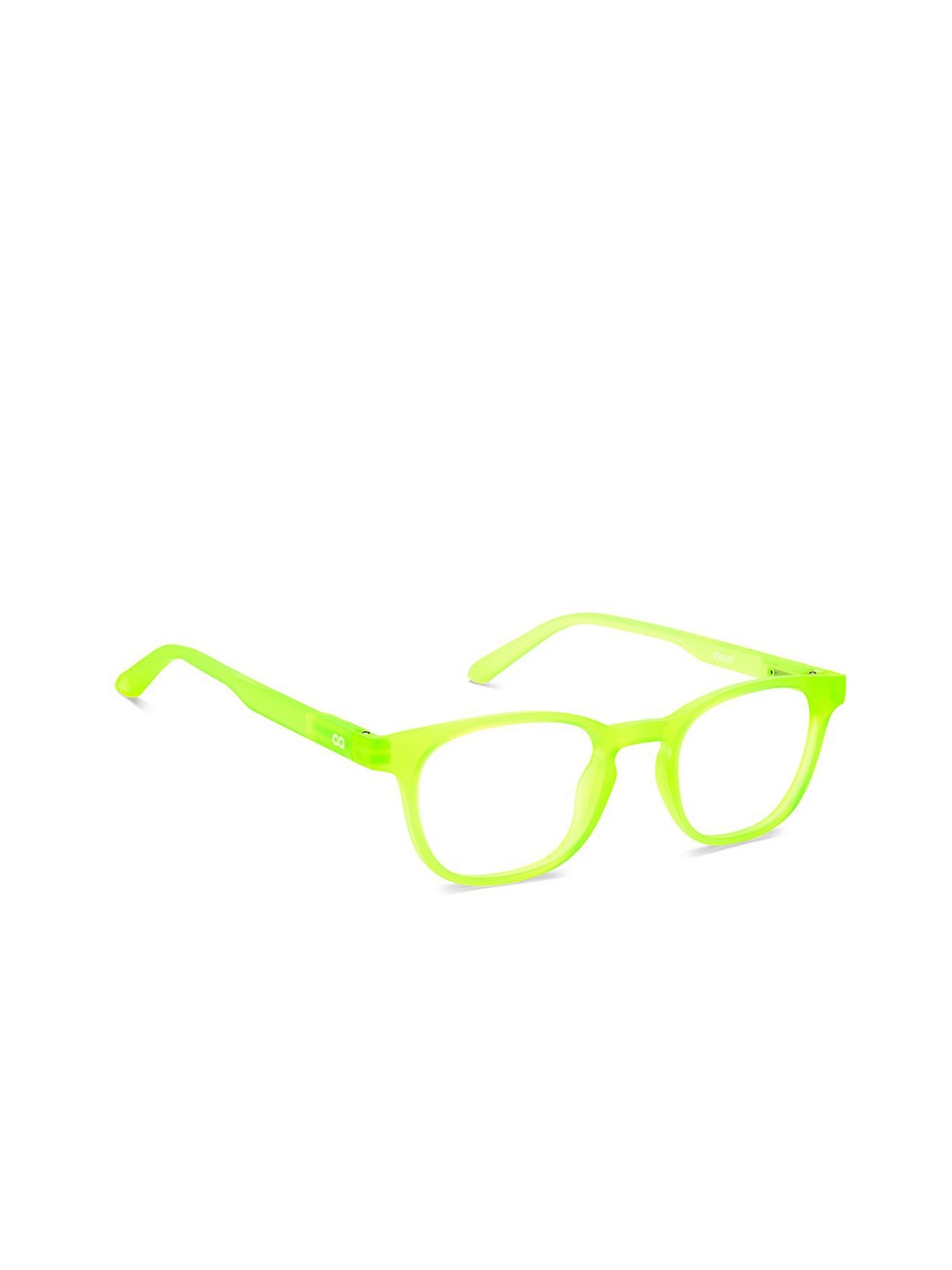 

Lenskart HUSTLR Unisex Full Rim Wayfarer Frames, Green
