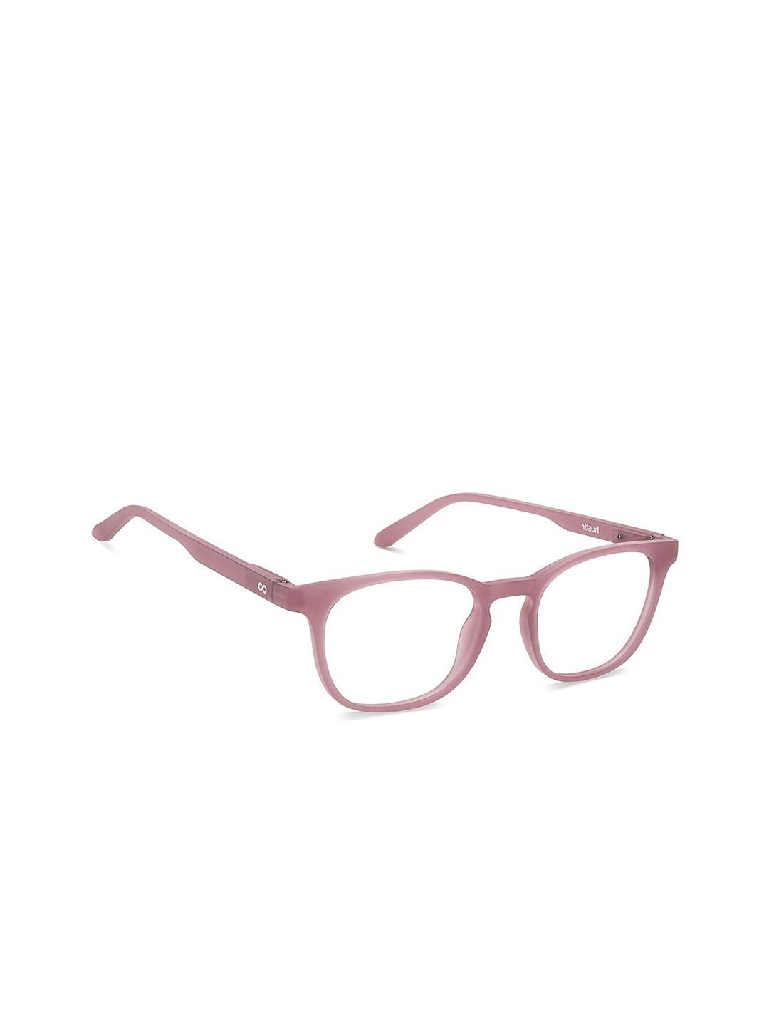 

Lenskart HUSTLR Unisex Full Rim Wayfarer Frames, Pink
