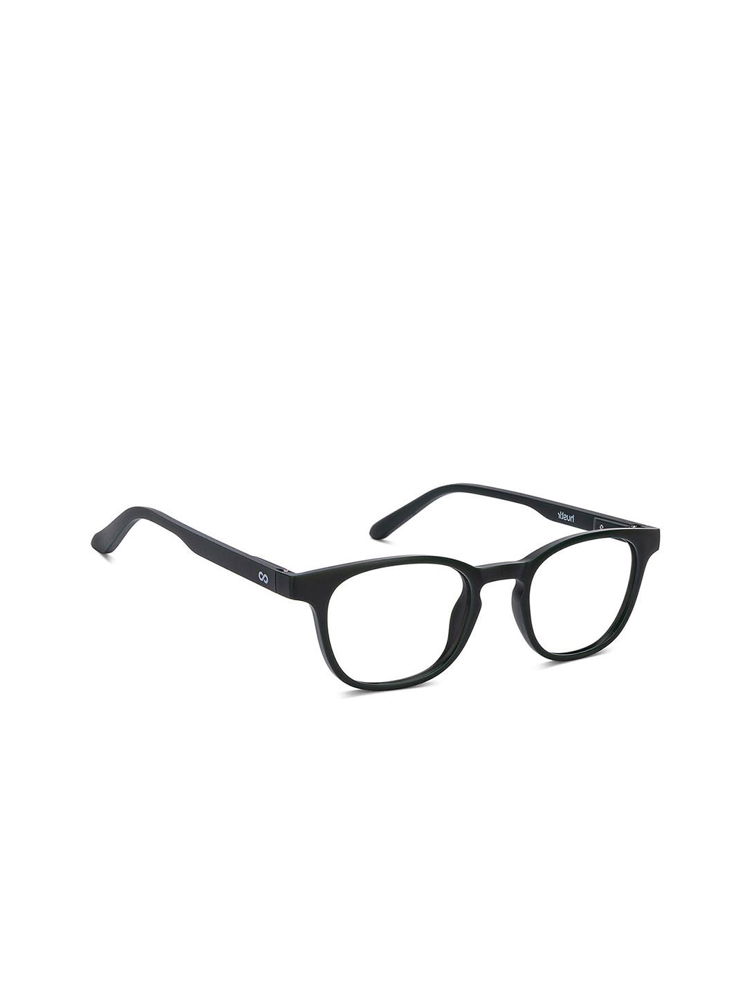 

Lenskart HUSTLR Unisex Full Rim Wayfarer Frames, Green