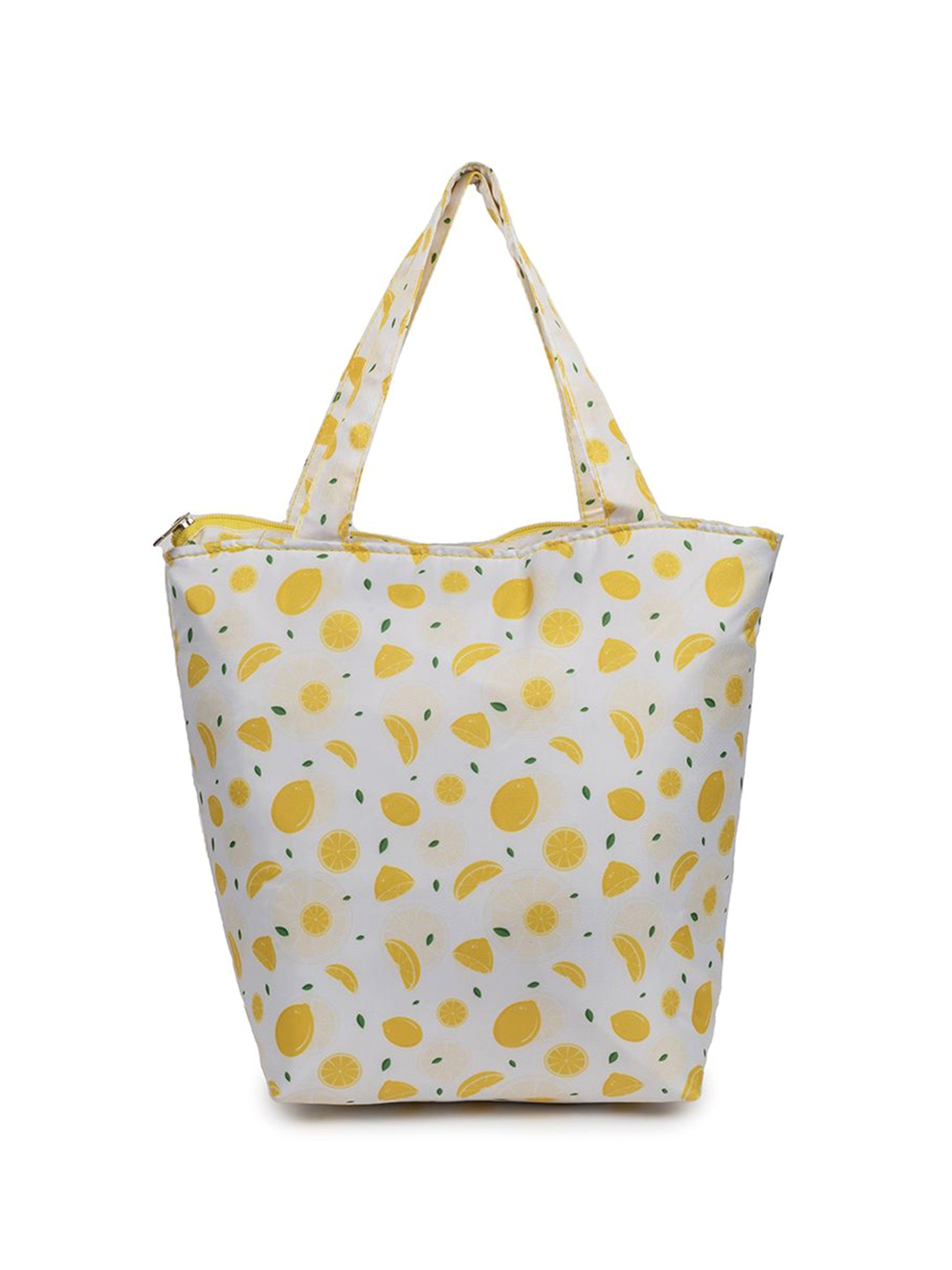 

HOOM Insulated Printed Lunch bag Travel Accessory, Cream
