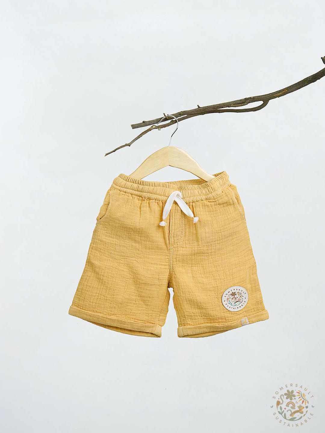 

Somersault Boys High-Rise Shorts, Yellow