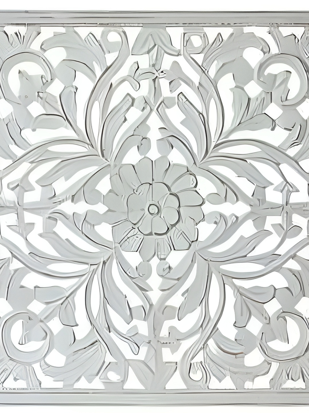 

VAS collection home White Textured Wooden Hanging Wall Decor