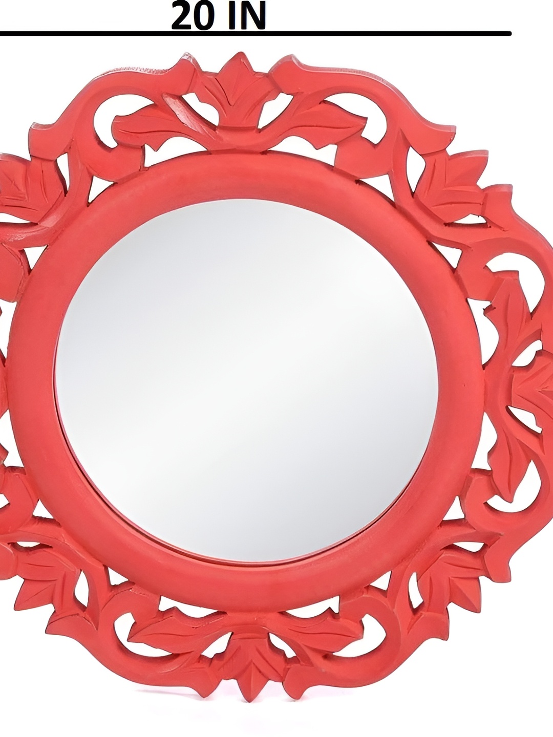 

VAS collection home Red Textured Wooden Wall Plates