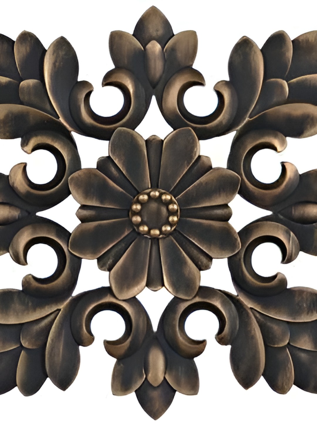 

VAS collection home Brown Textured Wood Wall Decor