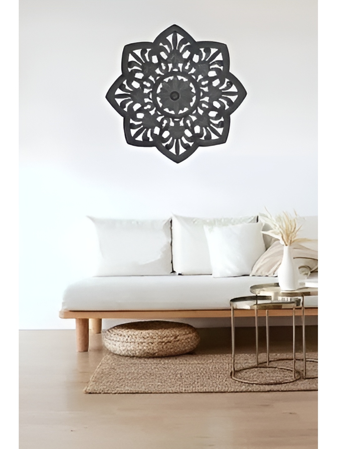 

VAS collection home Black Textured Wooden Hanging Wall Decor