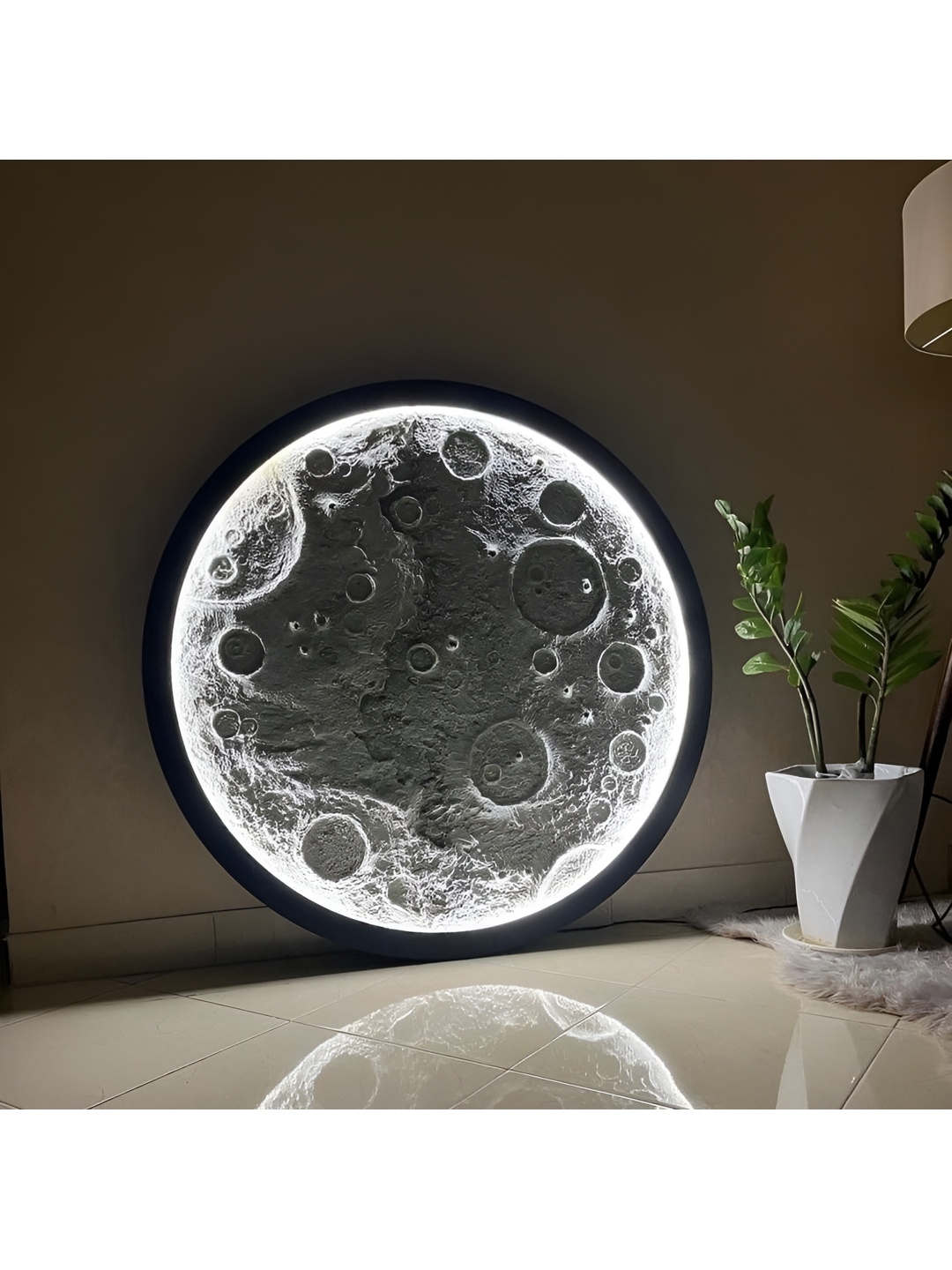 

VAS collection home Black & White Textured Wooden Wall Plates