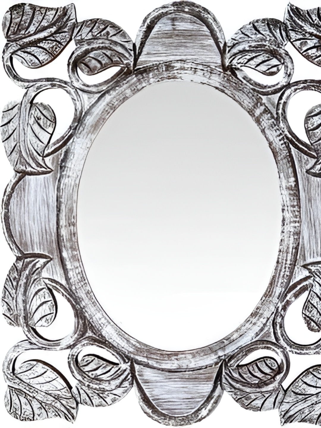 

VAS collection home Silver Toned Wooden Wall Decor