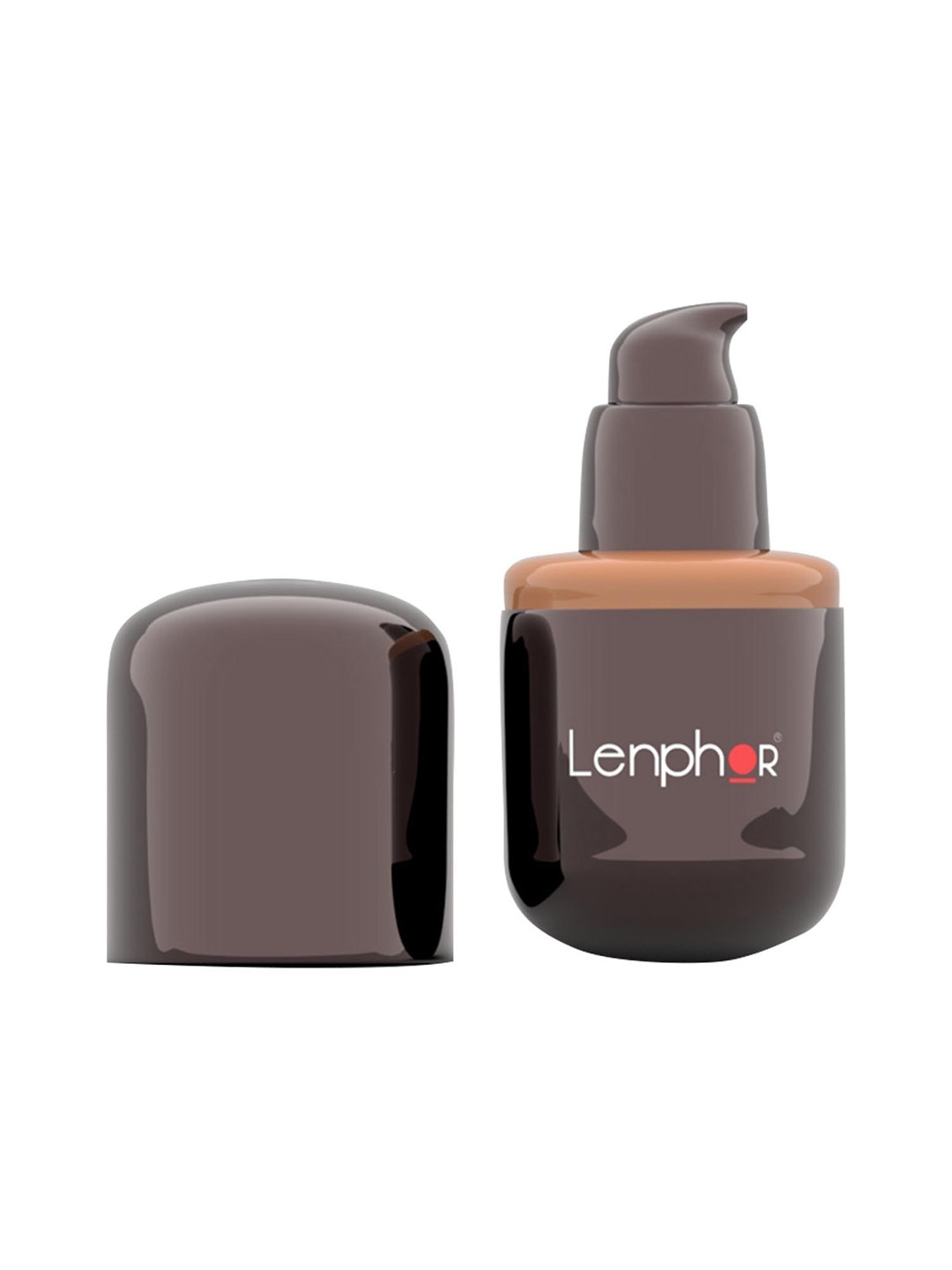 Lenphor HD Professional Waterproof Foundation - 30 ml -Ivory-01, Cream
