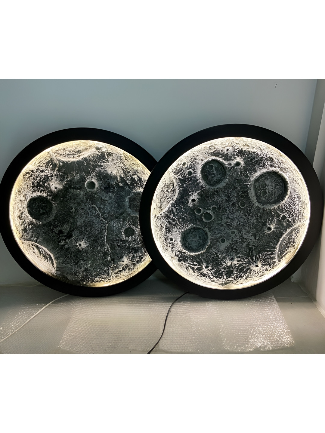 

VAS collection home Black 2 Pieces Wooden Black Wall Decor