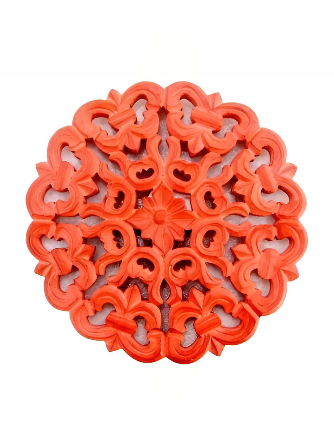

VAS collection home Orange Textured Wall Decor