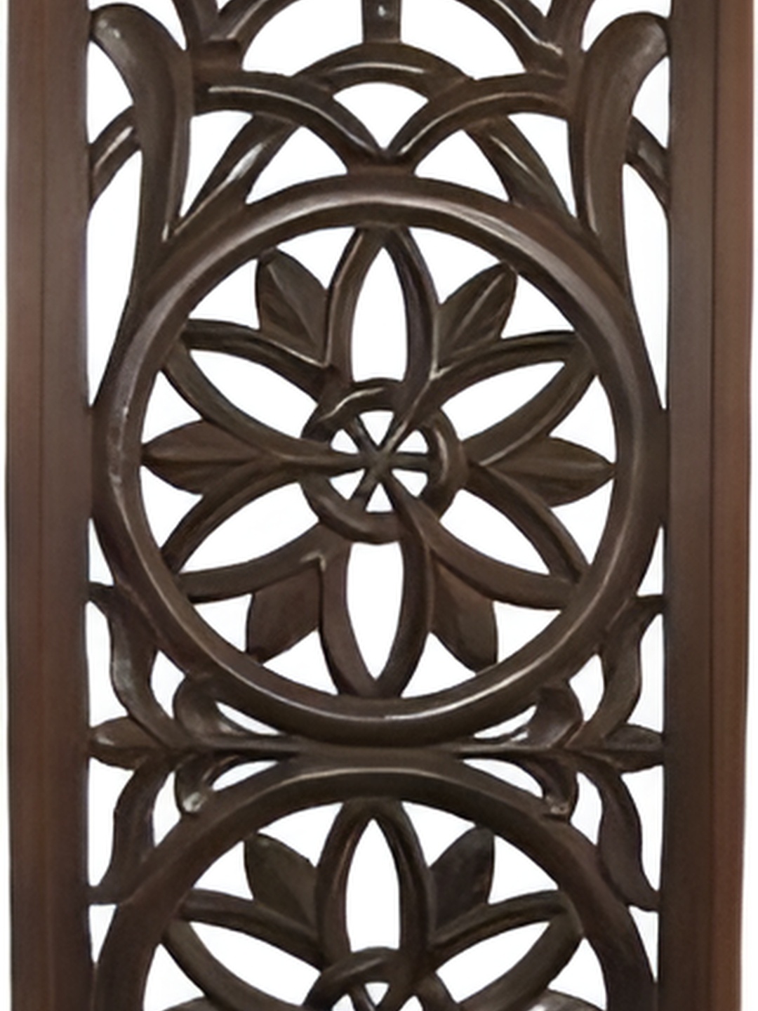

VAS collection home Brown Textured Rectangle Wooden Wall Hangings
