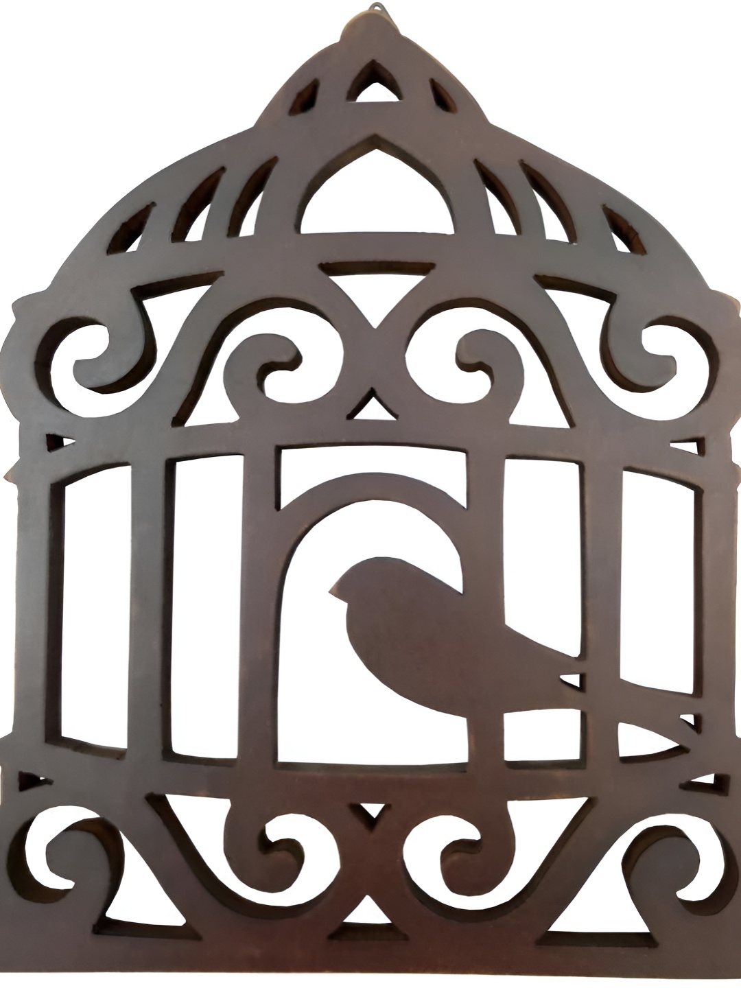 

VAS collection home Brown Textured Hanging Wall Decor