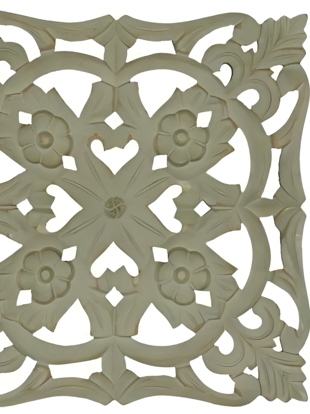 

VAS collection home Green Textured Wall Decor Plate