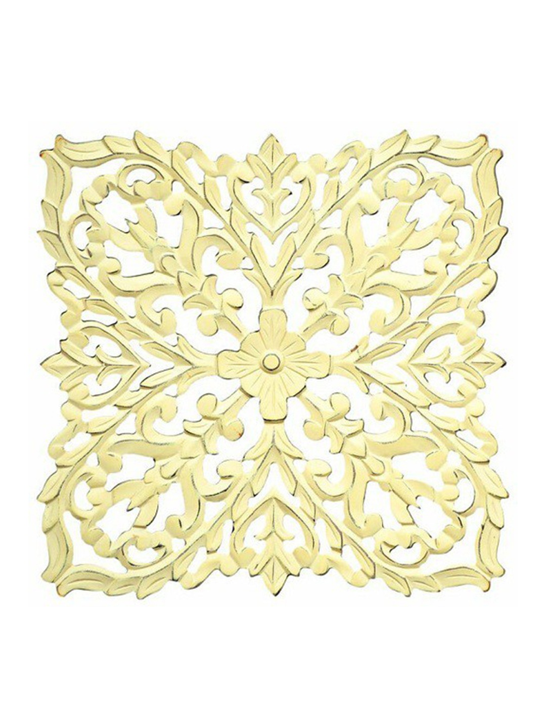 

VAS collection home Cream Textured Hanging Wall Decor