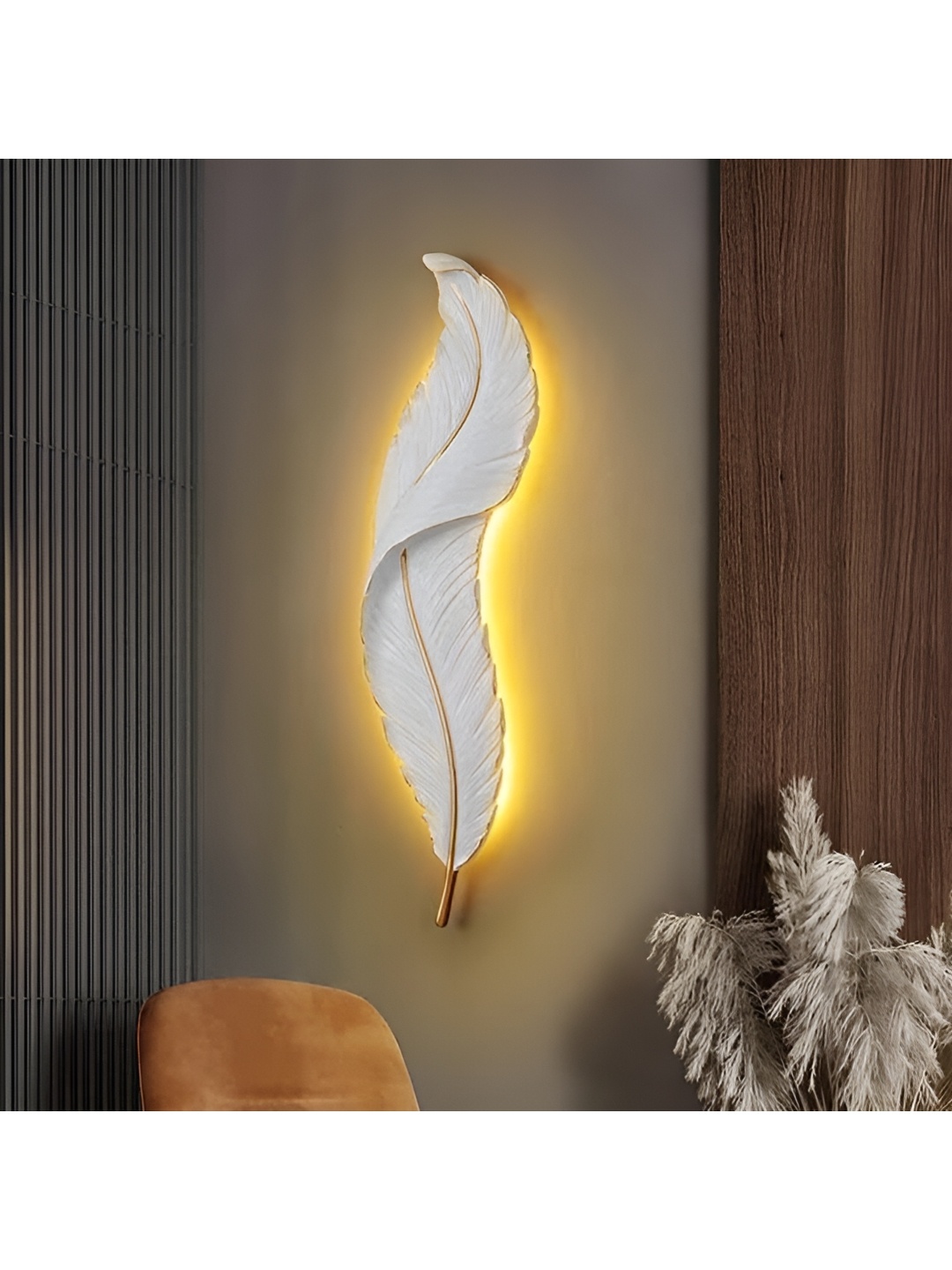 

VAS collection home White Textured Wall Decor Plate