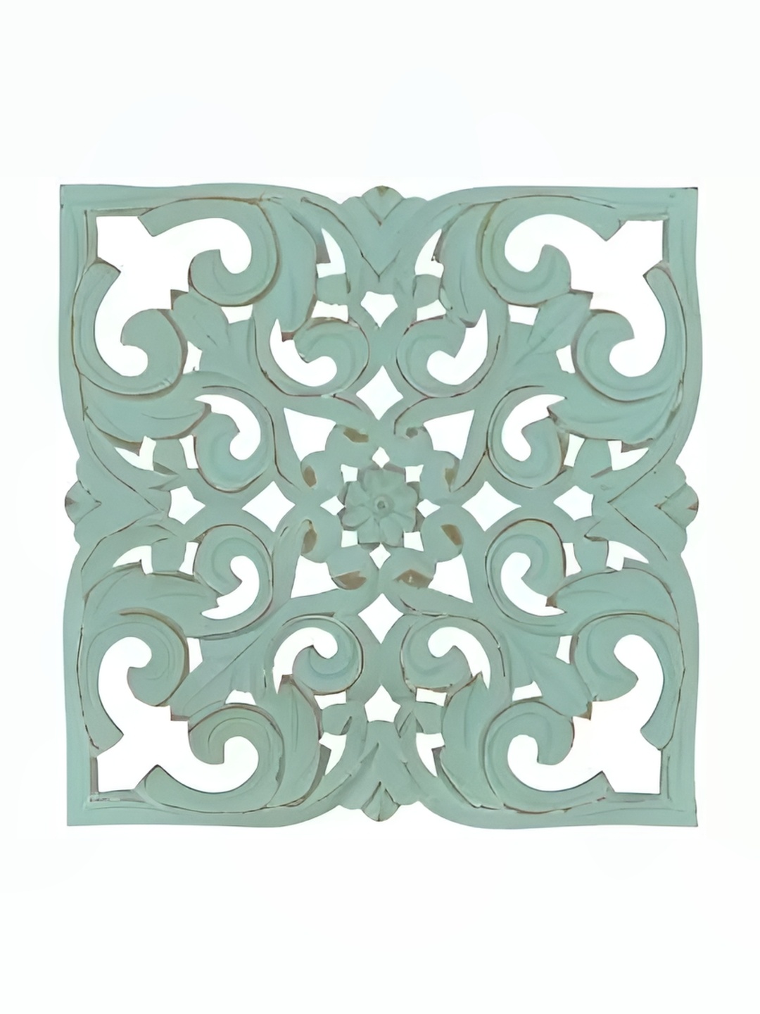 VAS collection home Self Design Wall Decor Plate, Green