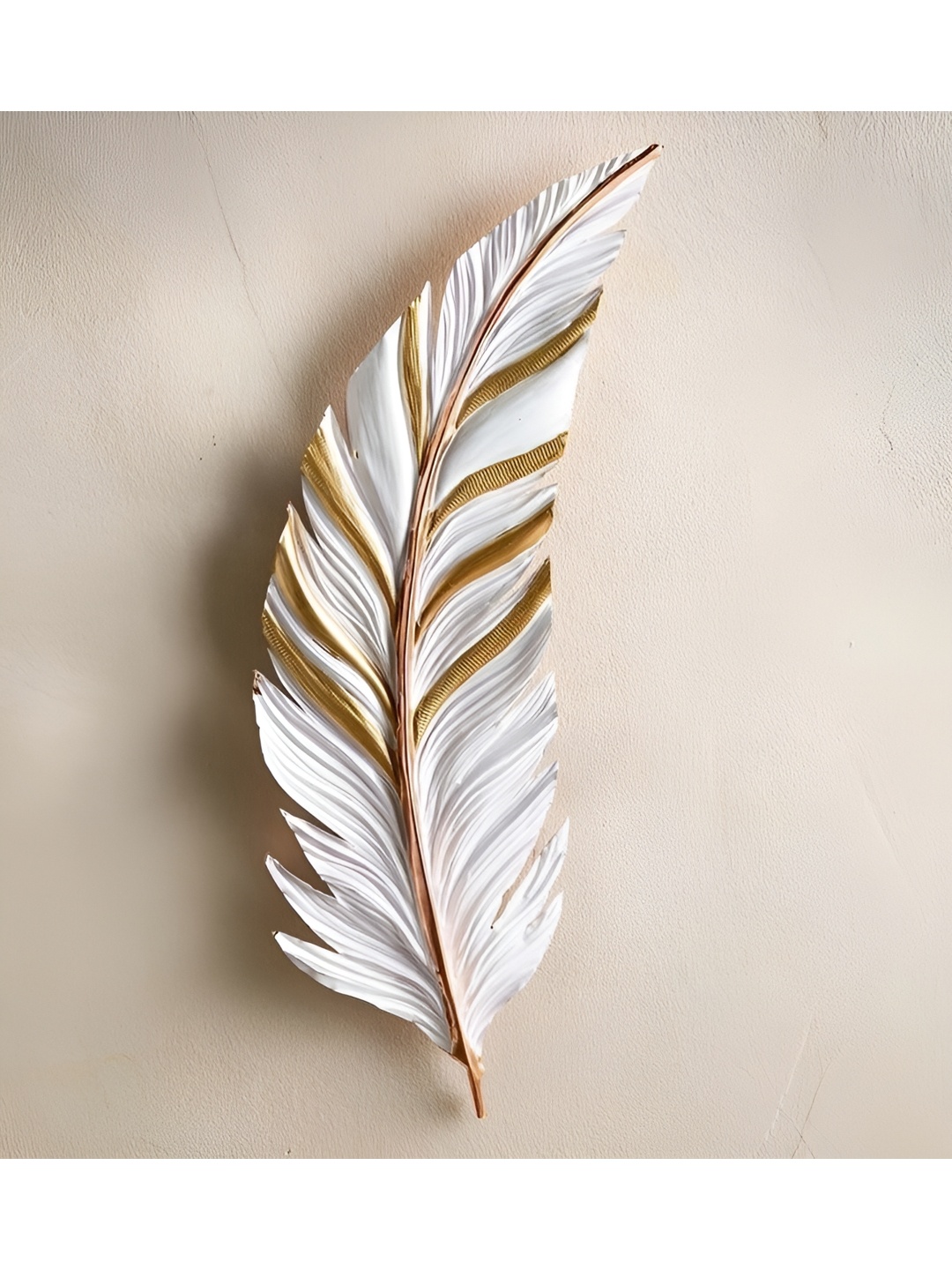

VAS collection home White & Brown Textured Wall Decor