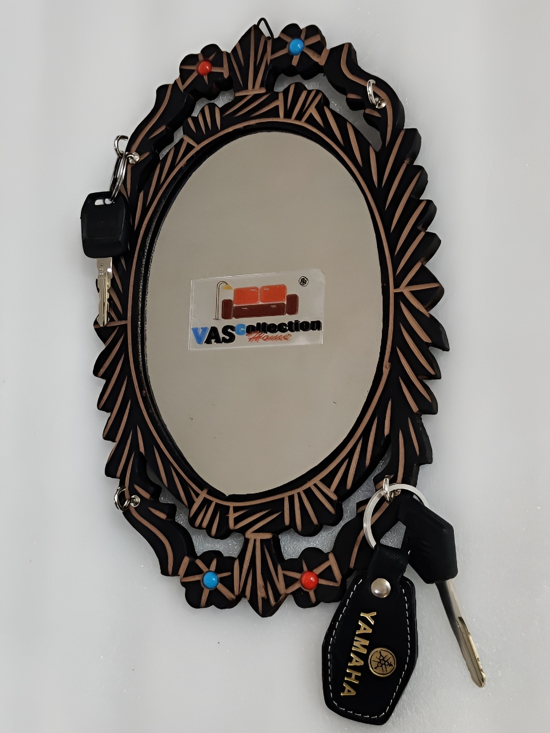 

VAS collection home Hanging Plate Wall Decor, Black