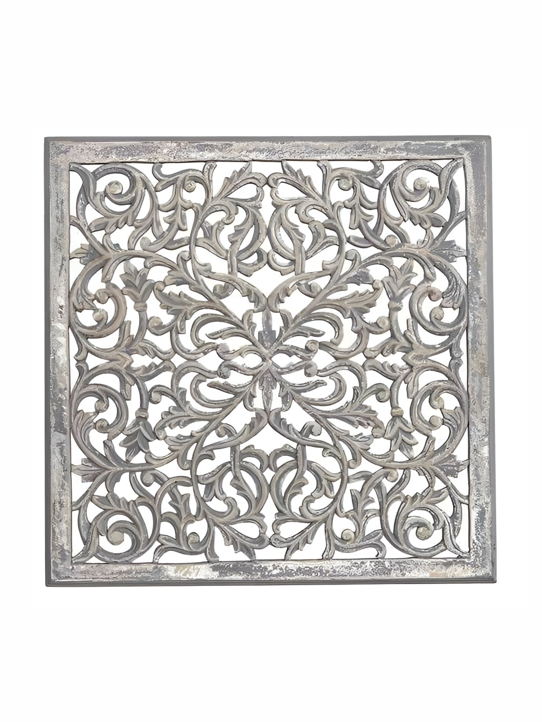 

VAS collection home White Textured Wooden Wall Plate