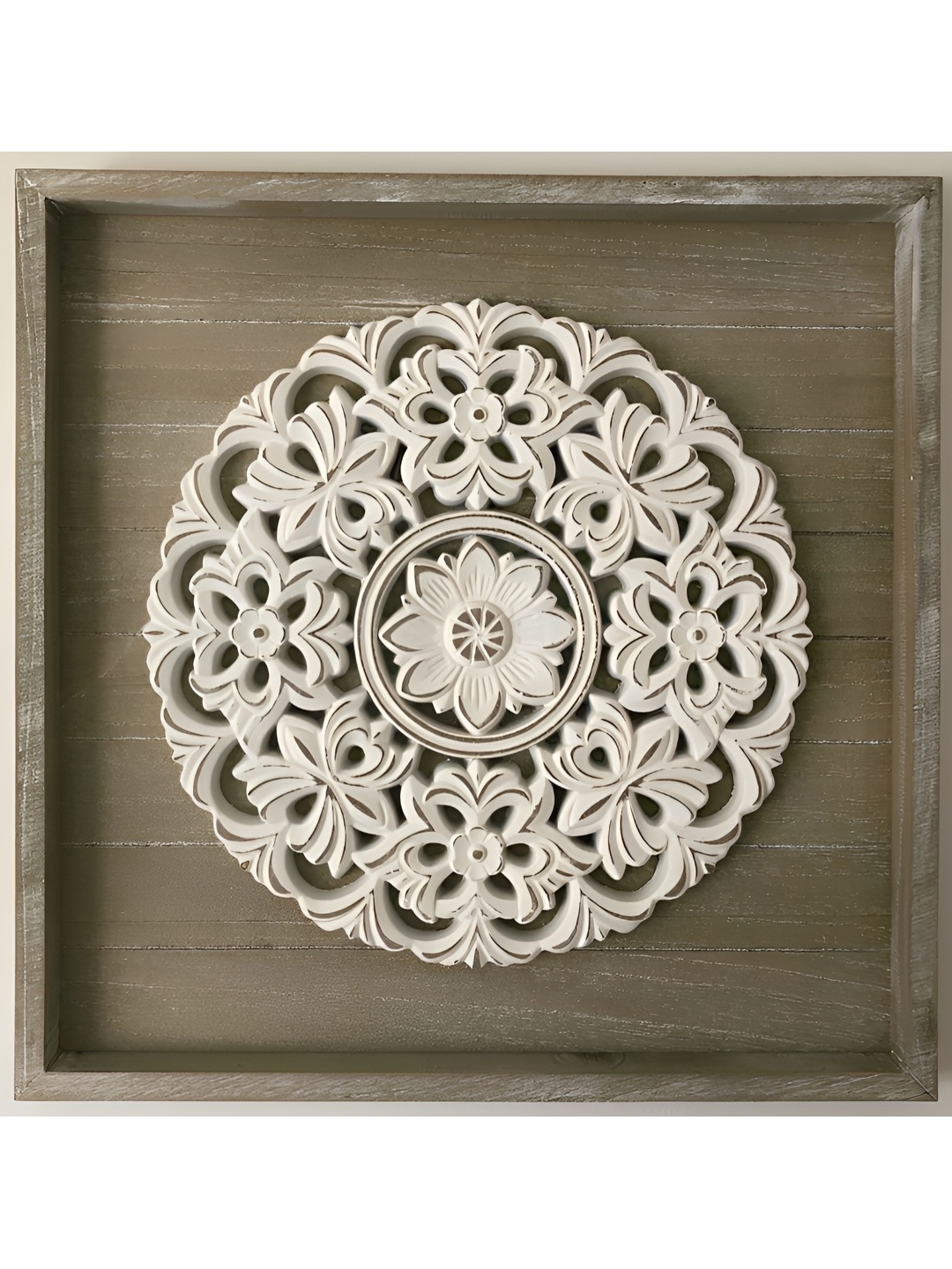 VAS collection home White Textured Wooden Wall Panel
